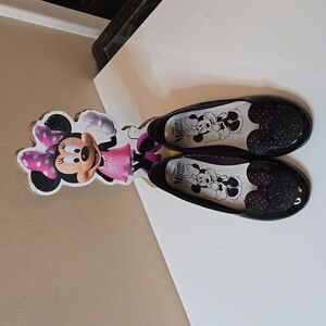 Girls Disney Minnie Mouse flats 13 VGUC